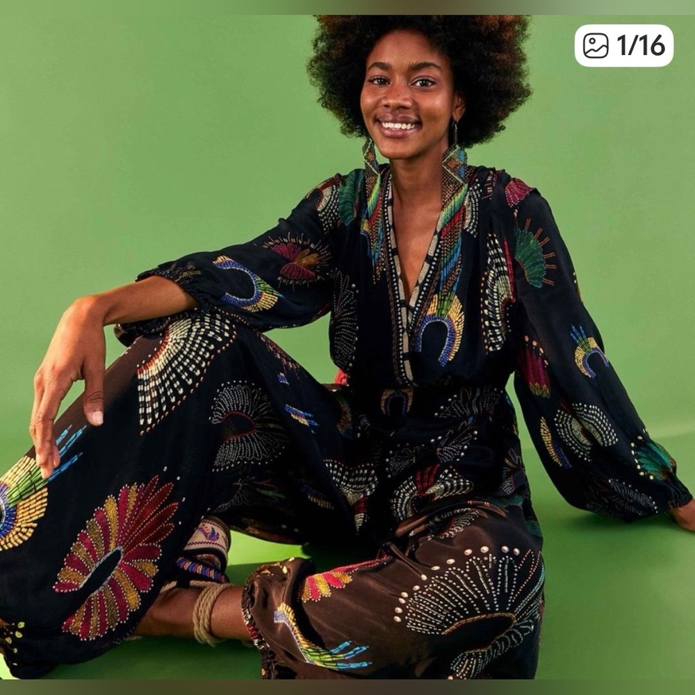 FARM Rio Yawanawa Wonderful
Headdress Long Sleeve
Jumpsuit (mix20)